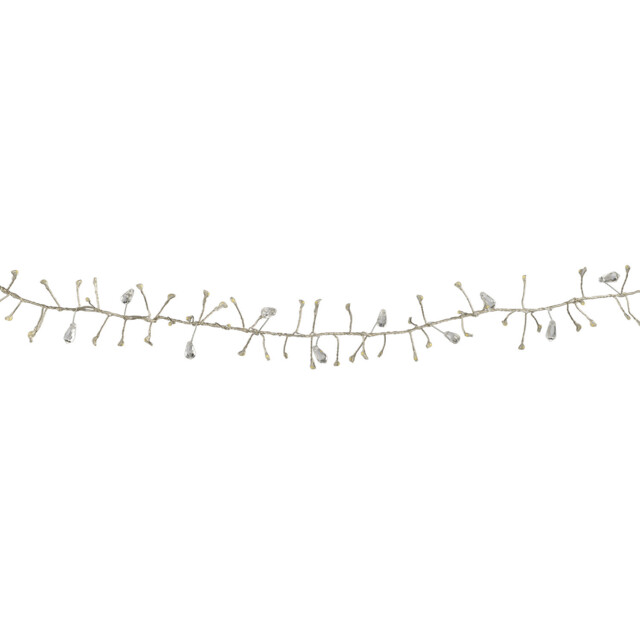 Jewelled Cluster 200 LED Warm White String Light - image 1