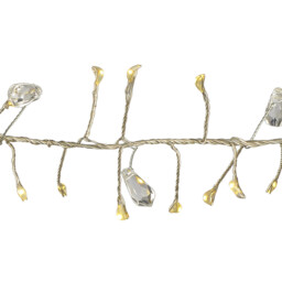 Jewelled Cluster 200 LED Warm White String Light - thumbnail 3