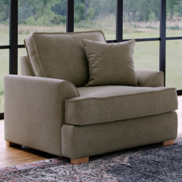 Alba City Fossil Fabric Armchair