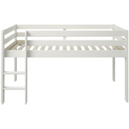 Noomi Midi White Single Continental Mid Sleeper Frame - thumbnail 3