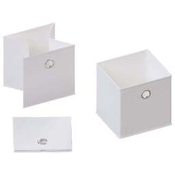 Vida Designs Durham White Cube Basket - thumbnail 3