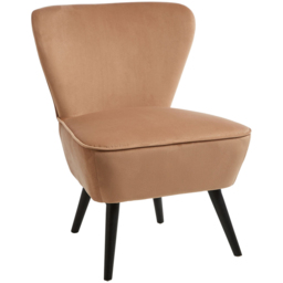 Premier Housewares Darcy Natural Fabric Chair - thumbnail 2
