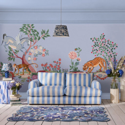 Cath Kidston Painted Kingdom Blue Mural - thumbnail 1
