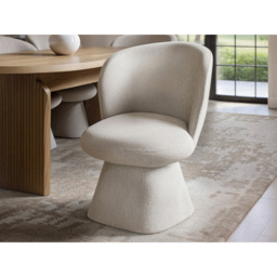 SOLACE+CO Varm Aiko Ribbed Wooden 6 Seater Dining Set - thumbnail 3