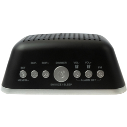 Aiwa CRU-19 Digital Dual Alarm Clock Black - thumbnail 3