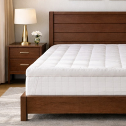 MHG Living Small Double Hollowfibre Mattress Topper - thumbnail 2