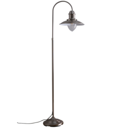 Kliving Chester Satin Nickel Floor Lamp