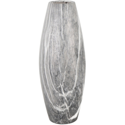 Grey Marble Effect Vase 40.5cm