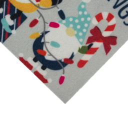 JVL 40 x 57cm Christmas Gonks Entrance Doormat - thumbnail 3