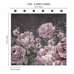 Superfresco Easy Moody Blooms Wall Mural - thumbnail 3