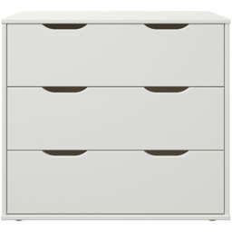 Noomi Midi White Single Continental Mid Sleeper with Underbed Drawer - thumbnail 3