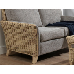 Desser Arlington 2 Seater Grey Fabric Sofa - thumbnail 4