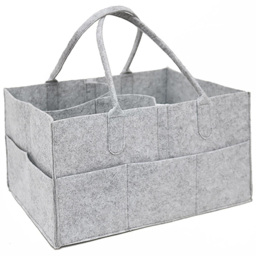 Felt Grey Storage Caddy