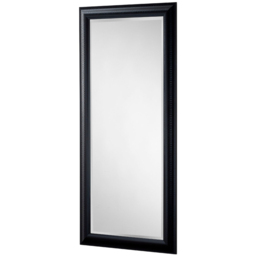 Yearn Black Textured Full Length Mirror 168 x 77cm