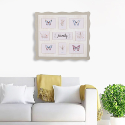 9 Aperture Family Photo Frame Grey - thumbnail 2
