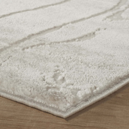 Desire Rugs Novu Stream Beige Modern Abstract Metallic Sheen Rug 120 x 170cm - thumbnail 3