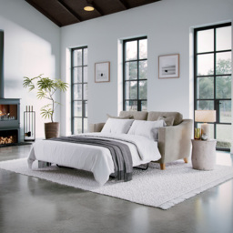 Marlon City Stone 2 Seater Sofa Bed - thumbnail 3