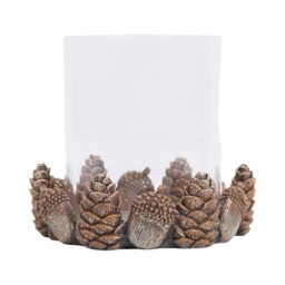 Acorn and Pinecone Hurricane Brown - thumbnail 1