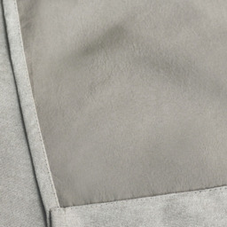Alan Symonds Chenille Blackout Pencil Pleat Curtains Silver 117cm x 137cm - thumbnail 4