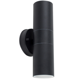ValueLights Set of 2 Warm White Bulb Black Up/Down Wall Lamp - thumbnail 3