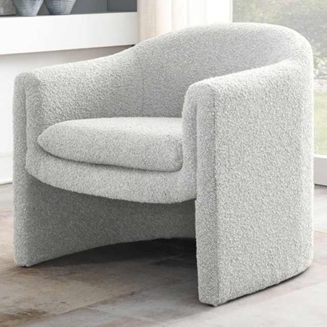 Chelsea Cream Boucle Chair - image 1