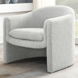 Chelsea Cream Boucle Chair - thumbnail 1