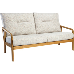 Desser Dubai 3 Seater Light Oak Natural Rattan Farrow Sofa - thumbnail 2