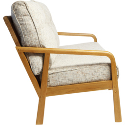 Desser Dubai 3 Seater Light Oak Natural Rattan Farrow Sofa - thumbnail 4