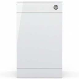 Bathstore Milford White Gloss Standing WC Unit 500mm - thumbnail 4