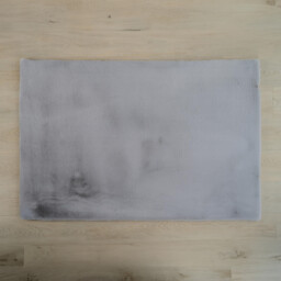 Lux Glacier Rabbit Faux Rug 100cm - thumbnail 1