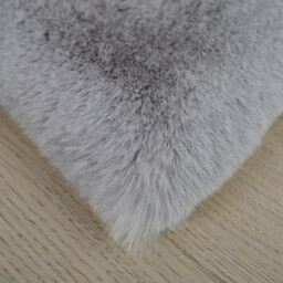 Lux Glacier Rabbit Faux Rug 100cm - thumbnail 2