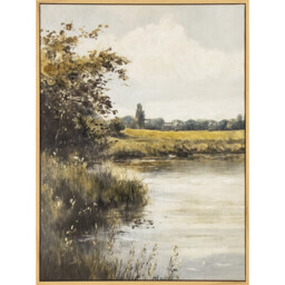 Vintage Idyllic Countryside Canvas - thumbnail 2