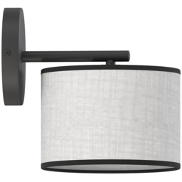 Emibig Eco Grey and Black E27 LED Wall Lamp