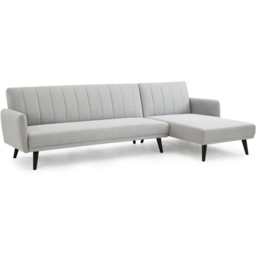 Home Detail Clinton Double Sleeper Light Grey Sofa Bed with Chaise - thumbnail 2