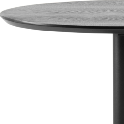 Florence Ibiza 4 Seater Tall Round Bar Table Black Ash and Matt Black - thumbnail 4