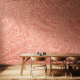Origin Murals Trailing Ferns Pink Wall Mural