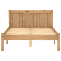 Rio Brown Double Bed Frame - thumbnail 3
