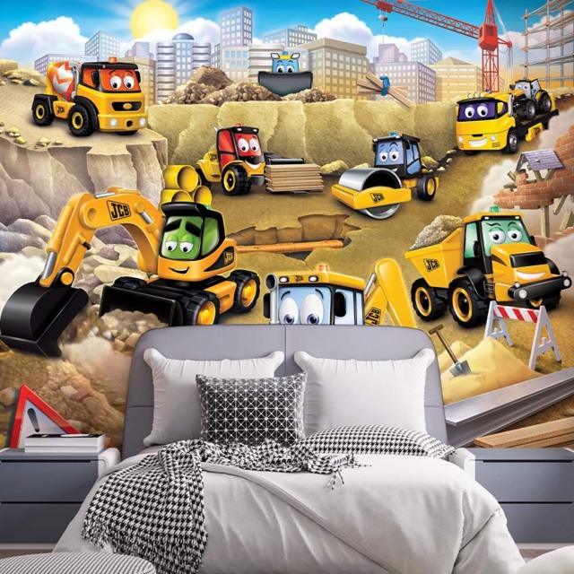 Walltastic My First JCB Wall Mural - image 1