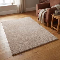 Kingston Taupe Textured Rug 100 x 66cm - thumbnail 4