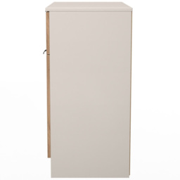 Crowndale Bora 2 Door Single Drawer Gold Craft Oak and Kashmir Sideboard Ready Assembled - thumbnail 3
