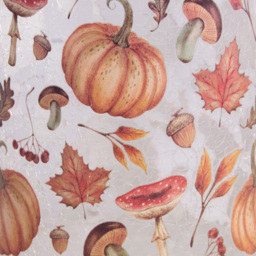 Autumn Garden Crackle Hurricane - thumbnail 2