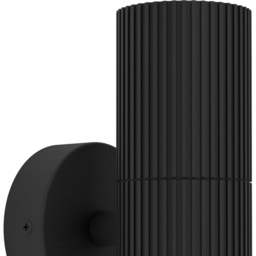 EGLO TOMELLOSO Modern Black Outdoor Wall Light - thumbnail 3