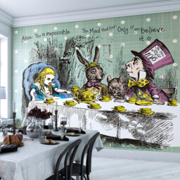 Origin Murals Tea Party Multicolour Wall Mural