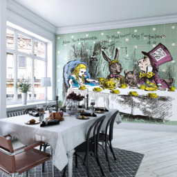 Origin Murals Tea Party Multicolour Wall Mural - thumbnail 3