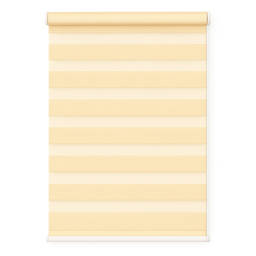 New Edge Blinds Day and Night Natural Zebra Roller Blind 55cm - thumbnail 2