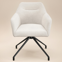 SOLACE+CO Lexi Isla Cream 4 Seater Dining Set - thumbnail 3