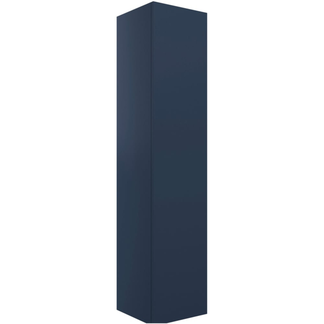 Bathstore Wharton Single Door Blue Floor Standing Tall Unit 350mm - image 1