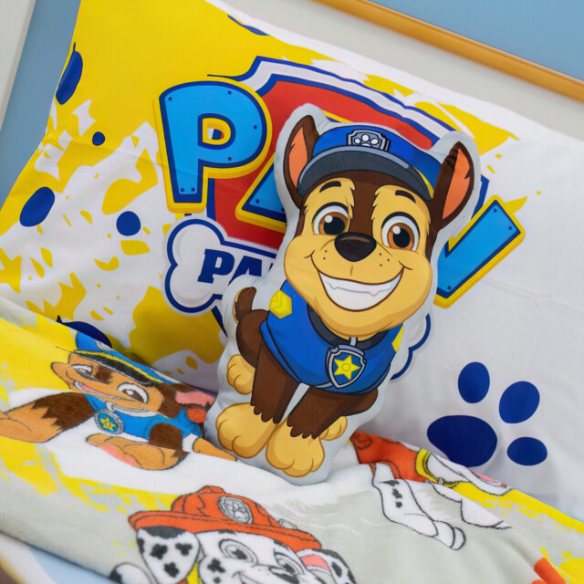 Paw Patrol Shaped Cushion - Multicolour - image 1