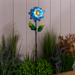 Solar Operated Floral Stake Light - thumbnail 4