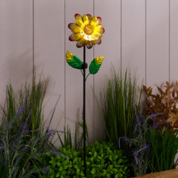 Solar Operated Floral Stake Light - thumbnail 3